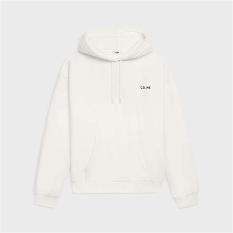 celine 2022 aw|CELINE LOOSE HOODIE IN COTTON TERRY.